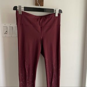 SOLD Lululemon leggings- ombre paint effect